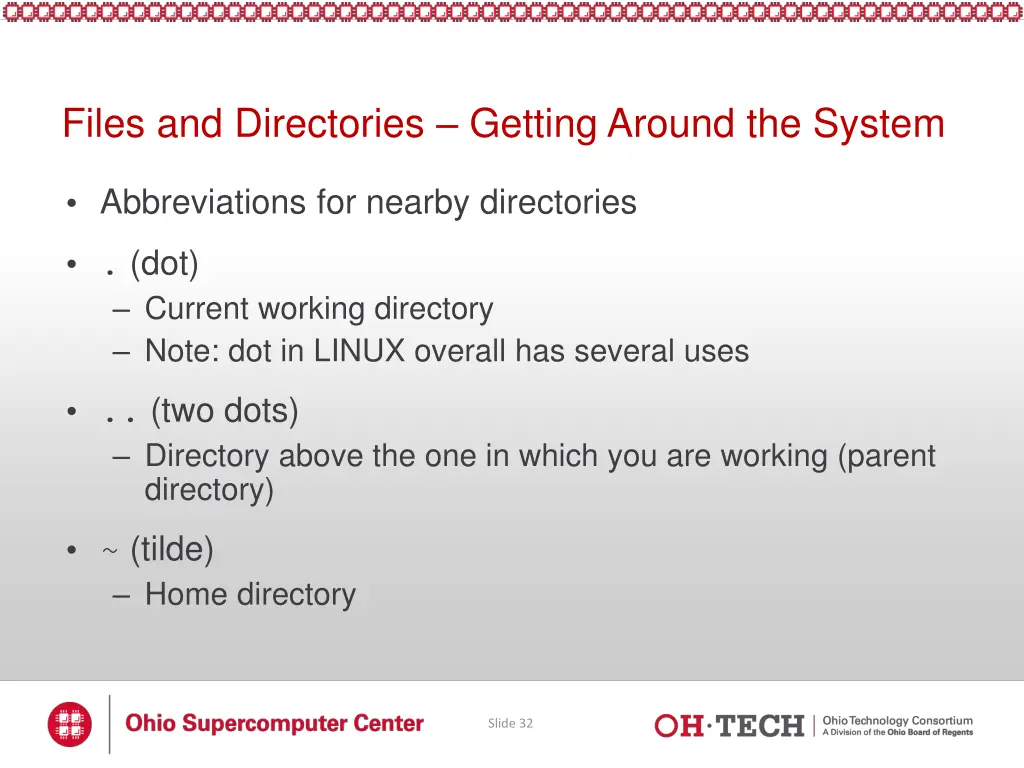 files and directories getting around the system