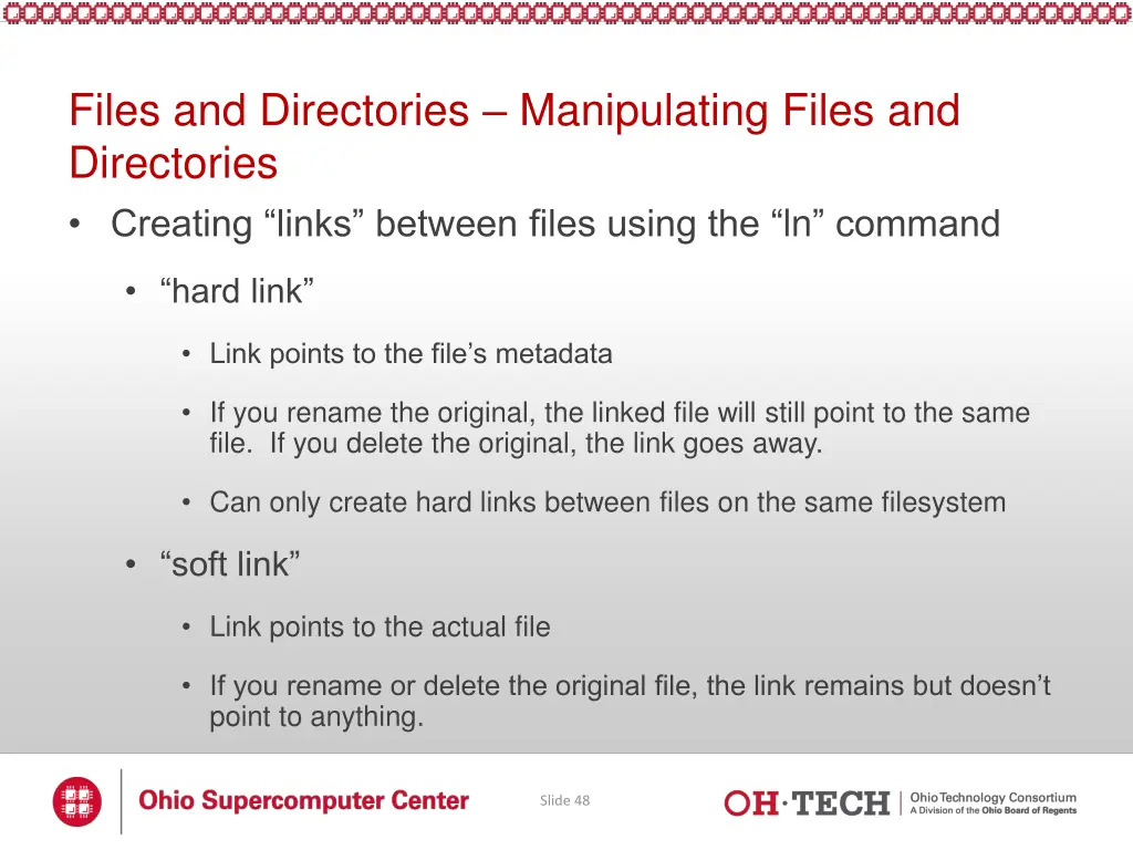 files and directories manipulating files 6