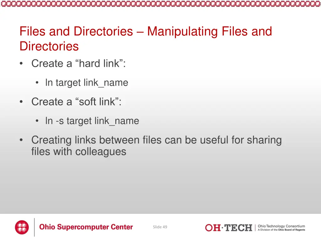 files and directories manipulating files 7