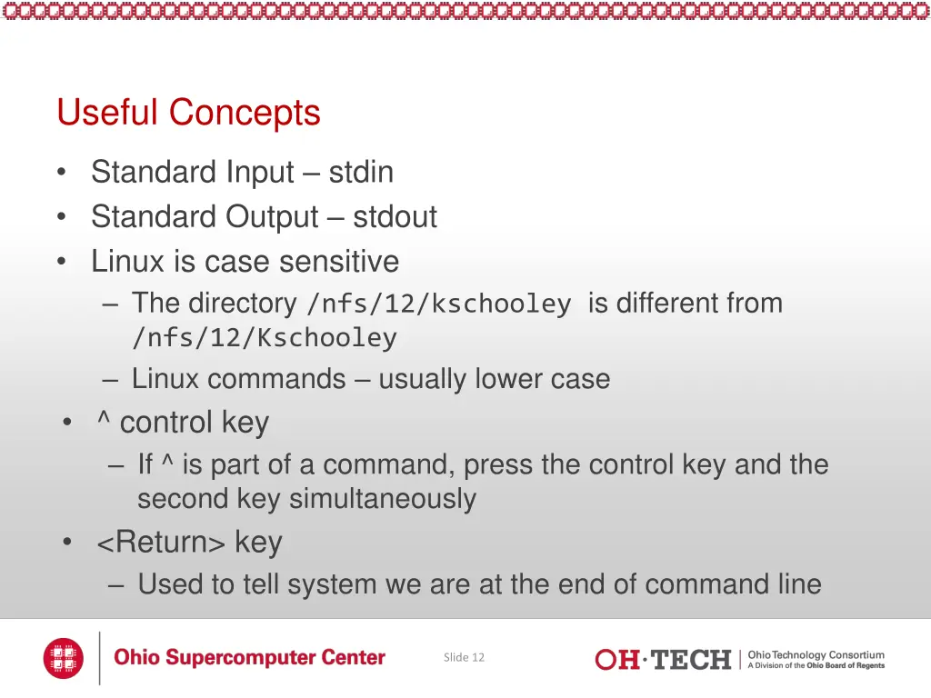 useful concepts