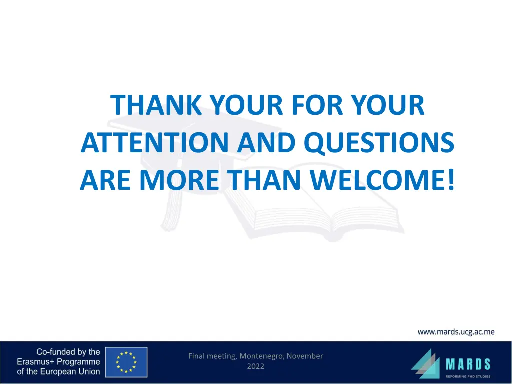 thank your for your attention and questions