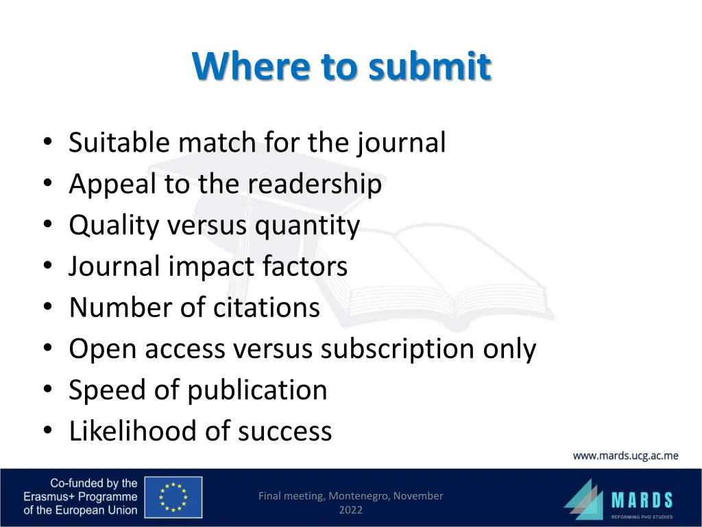 where to submit