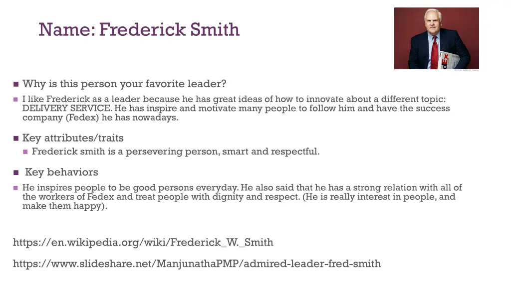 name frederick smith