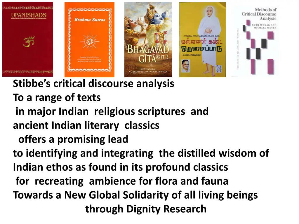 stibbe s critical discourse analysis to a range
