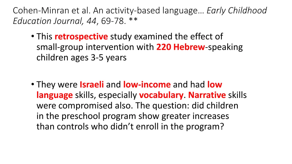 cohen minran et al an activity based language