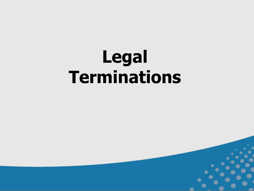 legal