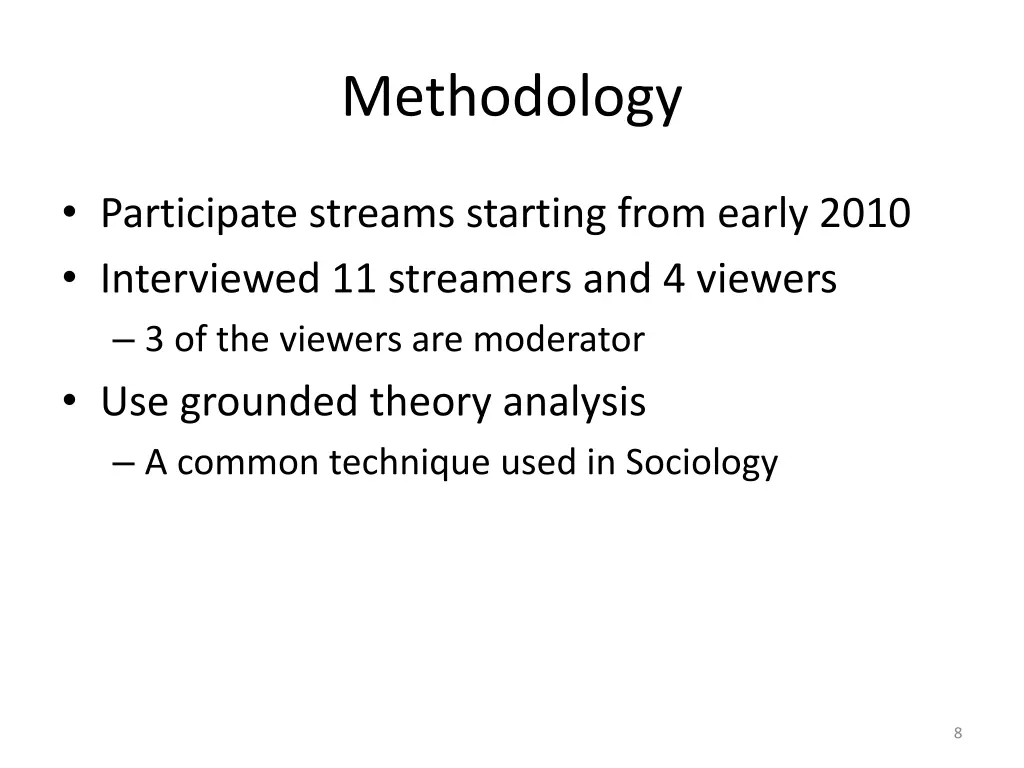 methodology 1