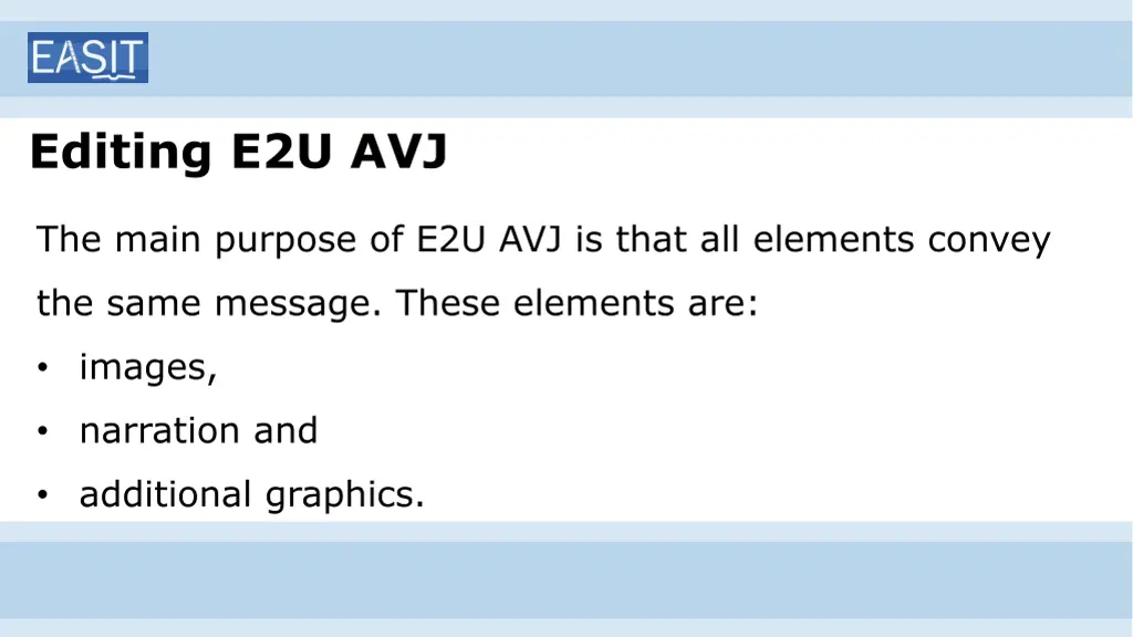 editing e2u avj