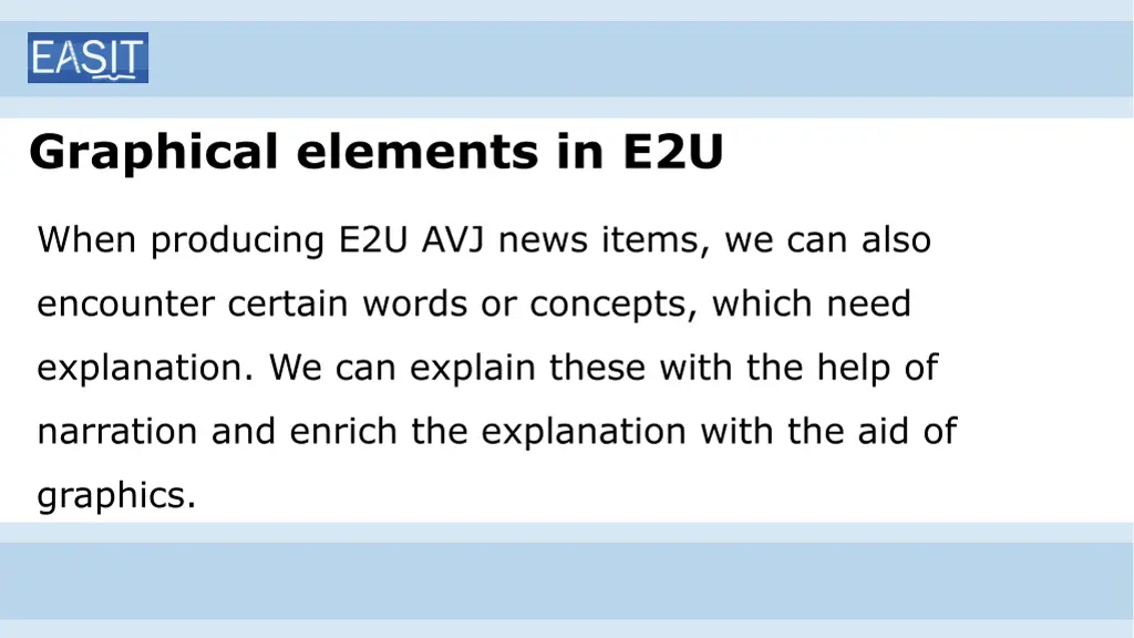 graphical elements in e2u 1