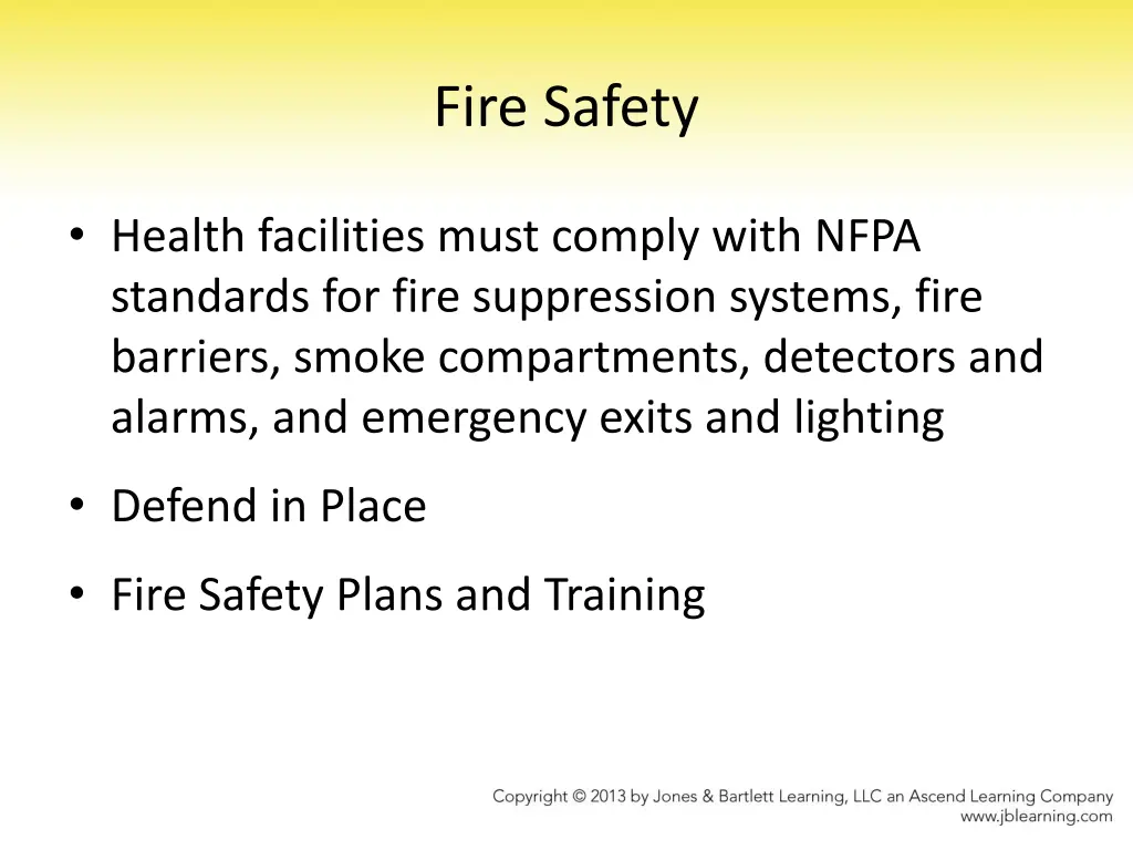 fire safety
