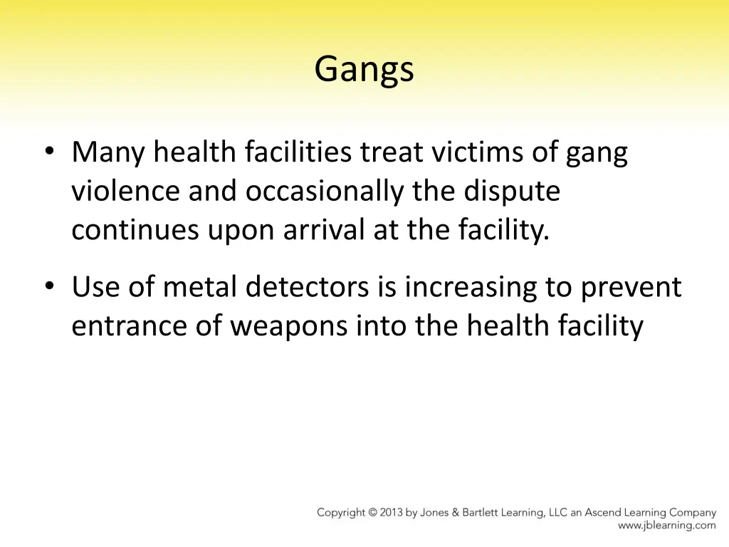 gangs