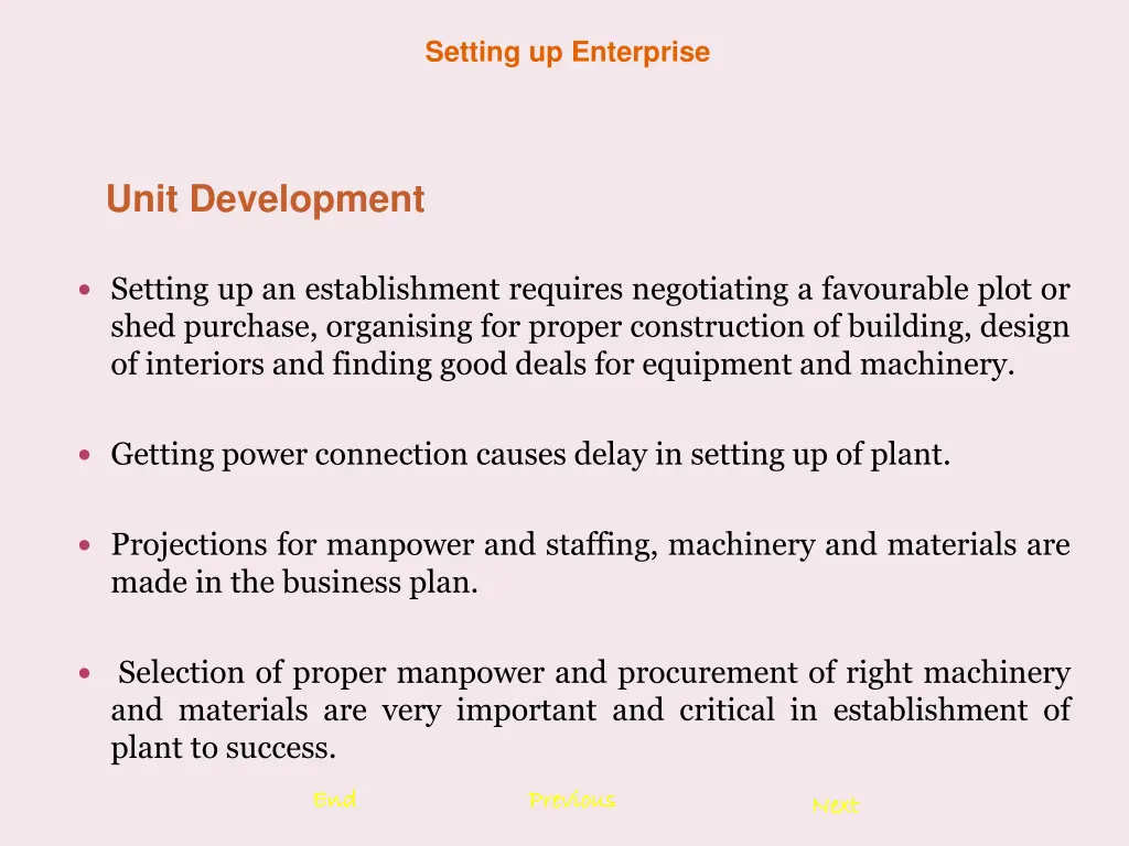 setting up enterprise 13