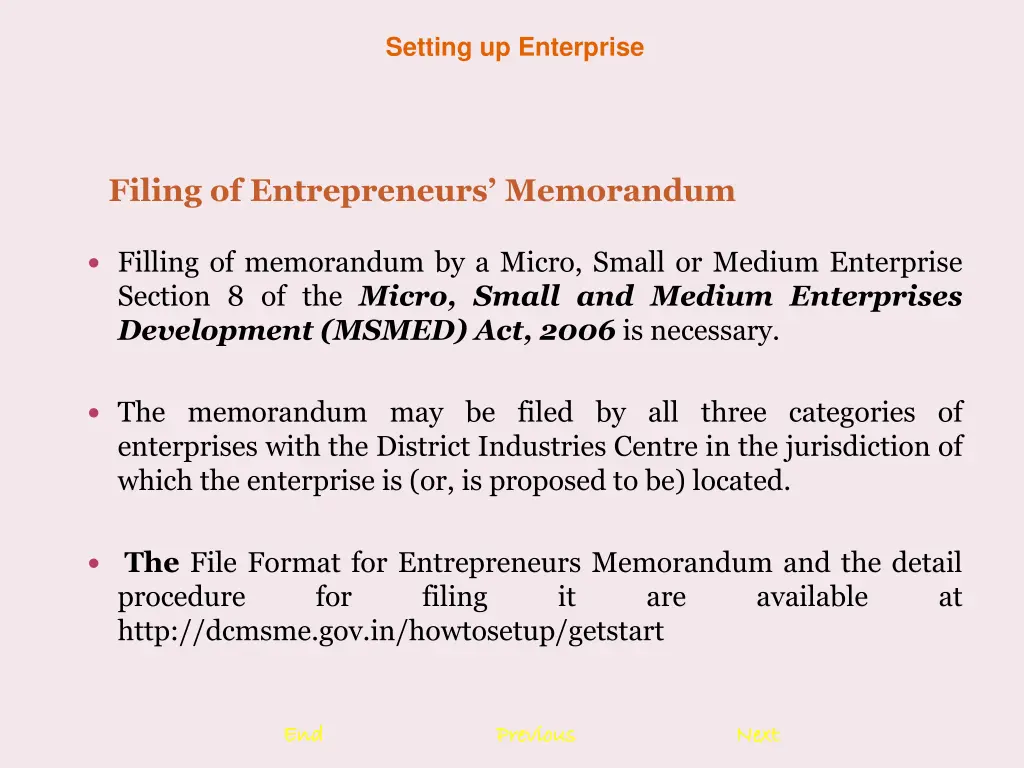 setting up enterprise 14