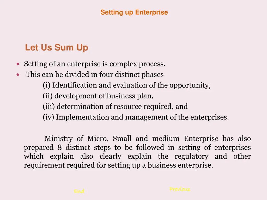 setting up enterprise 18