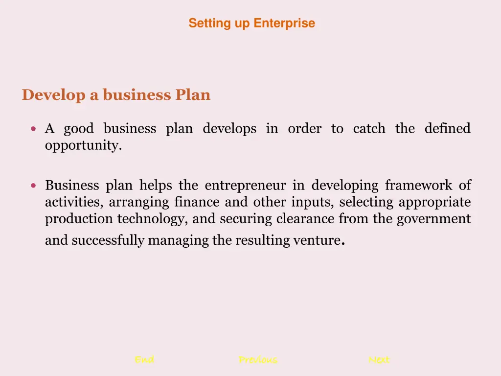 setting up enterprise 5