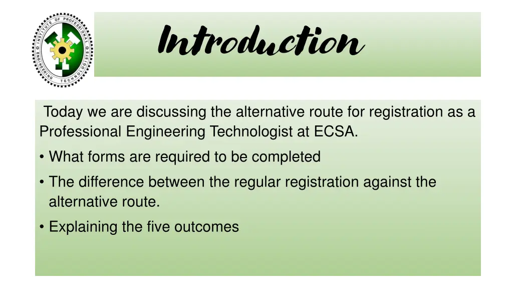 introduction