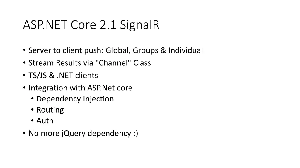 asp net core 2 1 signalr 1