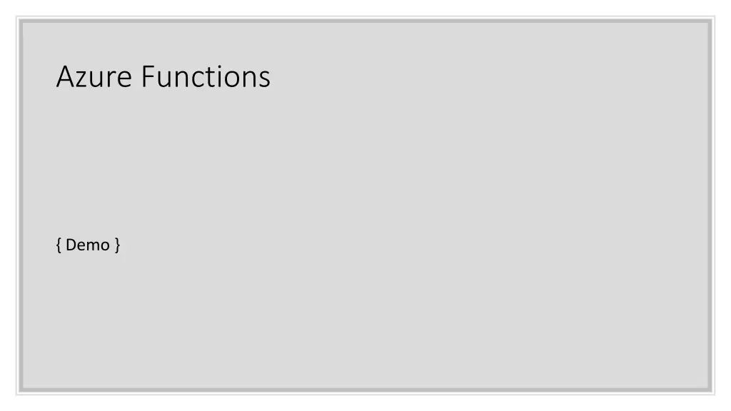 azure functions 1