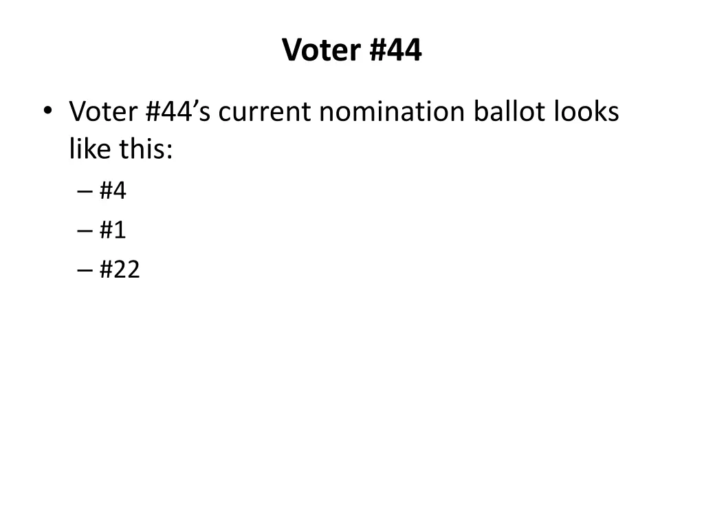 voter 44 7