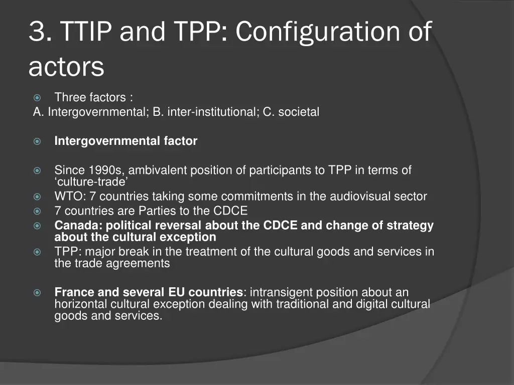 3 ttip and tpp configuration of actors