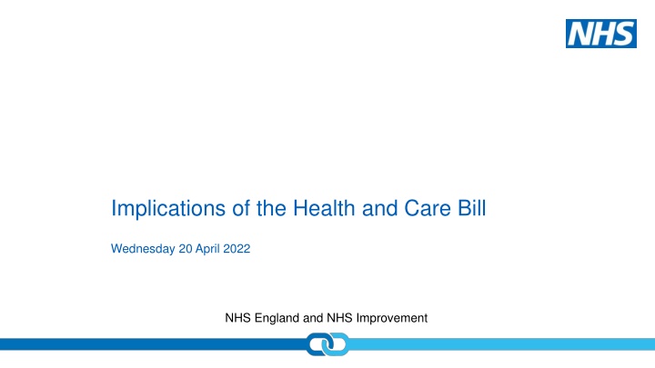 implications of the health and care bill
