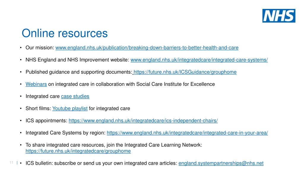 online resources