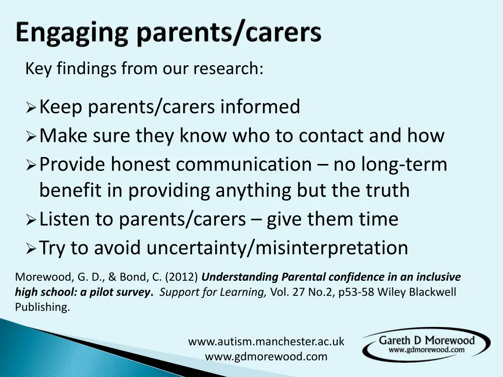 key findings from our research