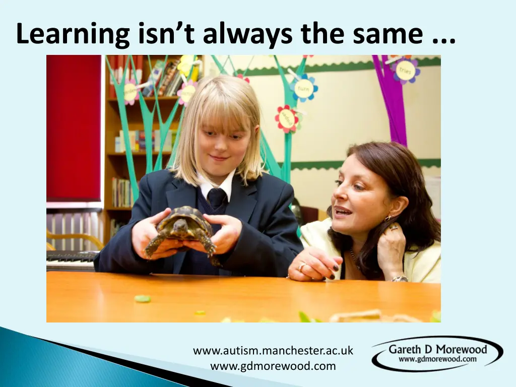 learning isn t always the same