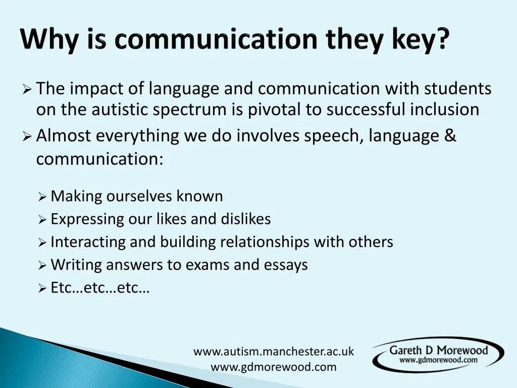 the impact of language and communication with