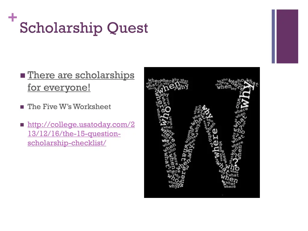 scholarship quest