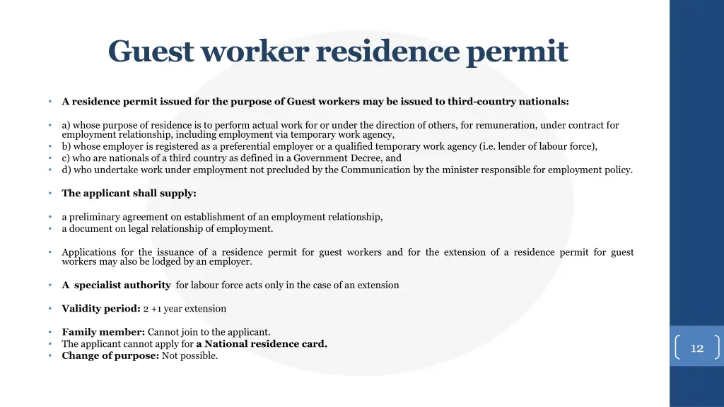 guest workerresidencepermit