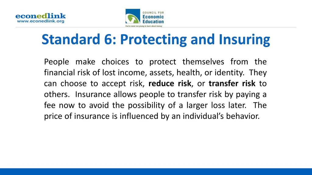 people make choices to protect themselves from