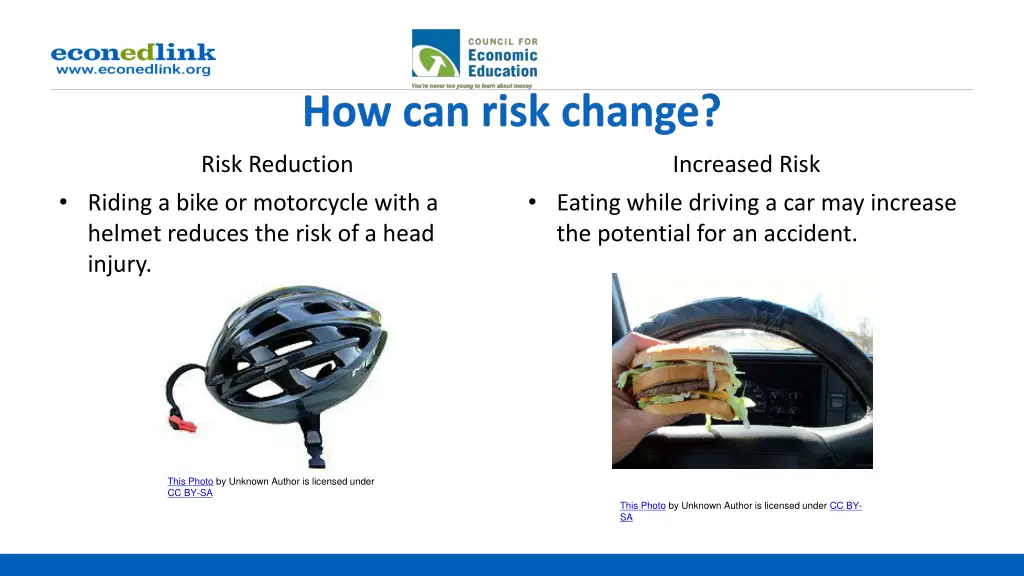 risk reduction