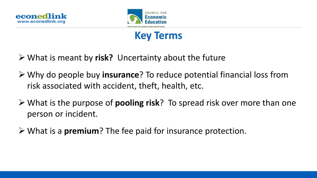 what is meant by risk uncertainty about the future