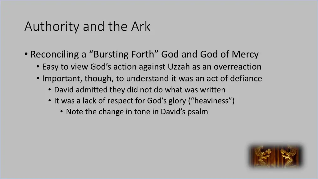 authority and the ark 3