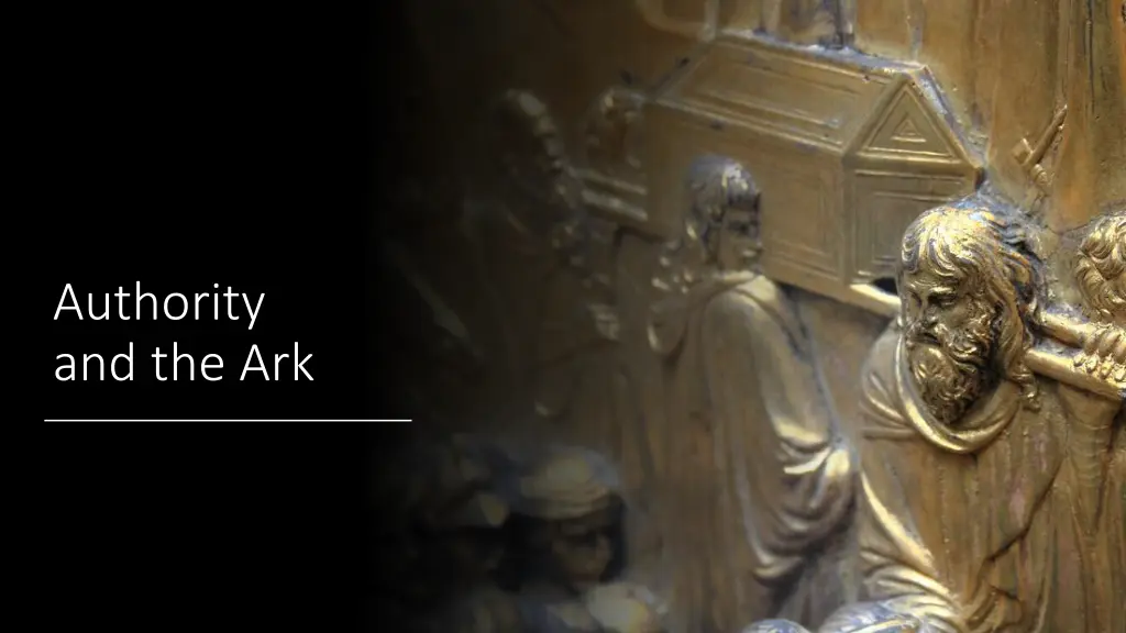 authority and the ark