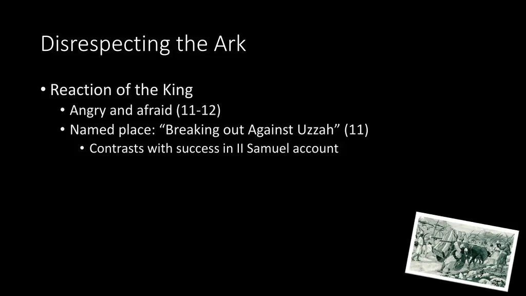 disrespecting the ark 3