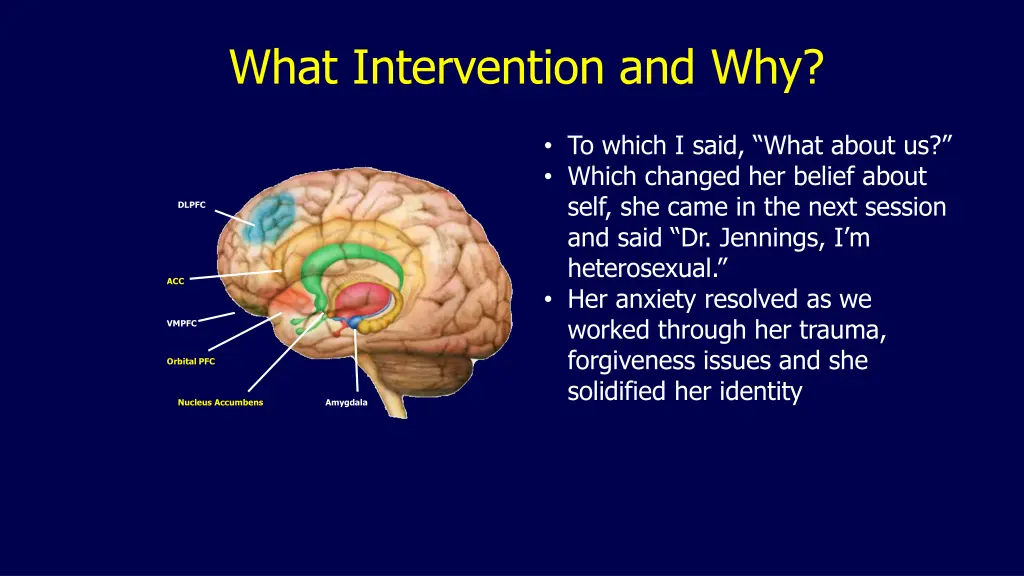 what intervention and why 7