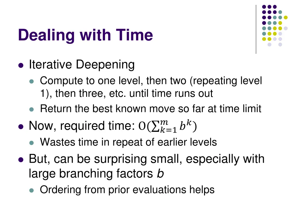 dealing with time