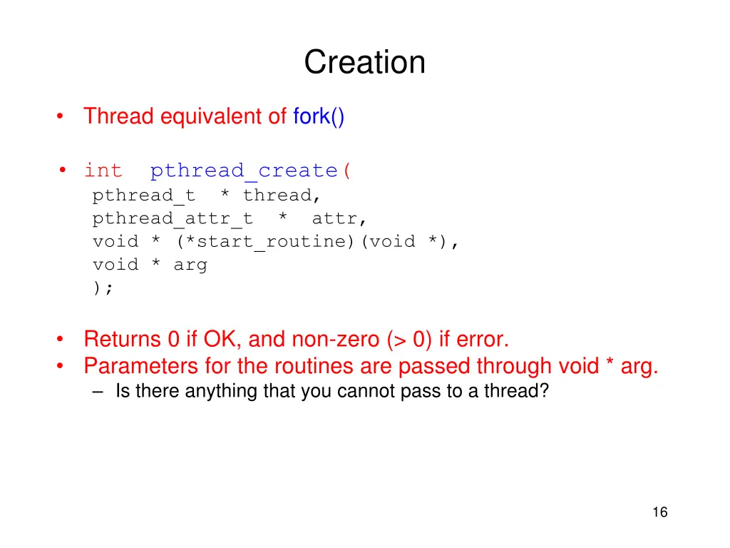 creation