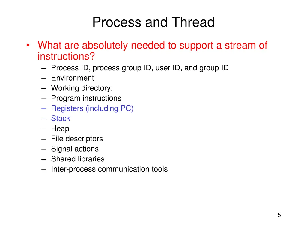 process and thread 1