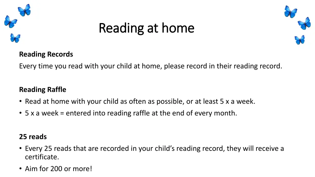 reading at home reading at home