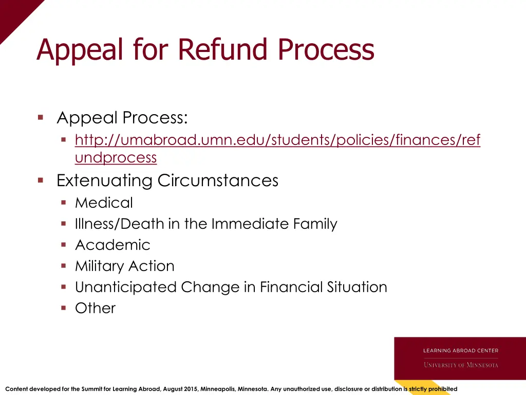 appeal for refund process