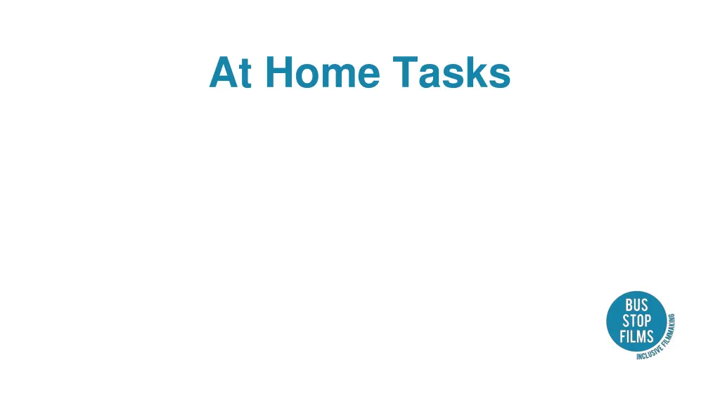 at home tasks