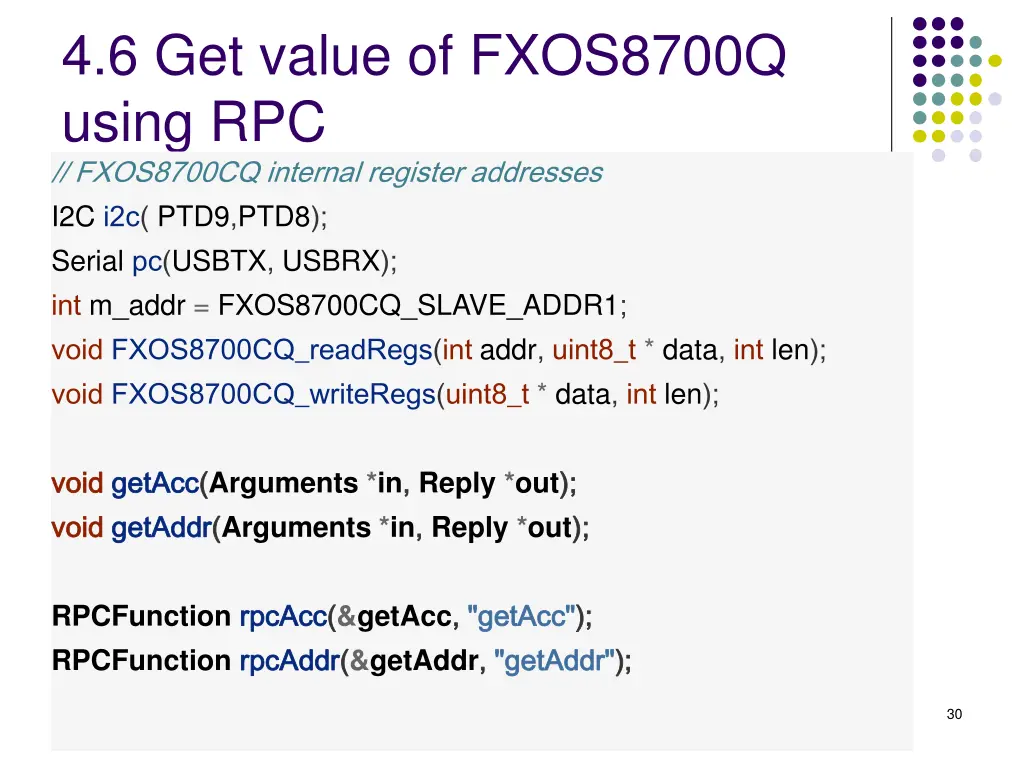 4 6 get value of fxos8700q using rpc fxos8700cq 1