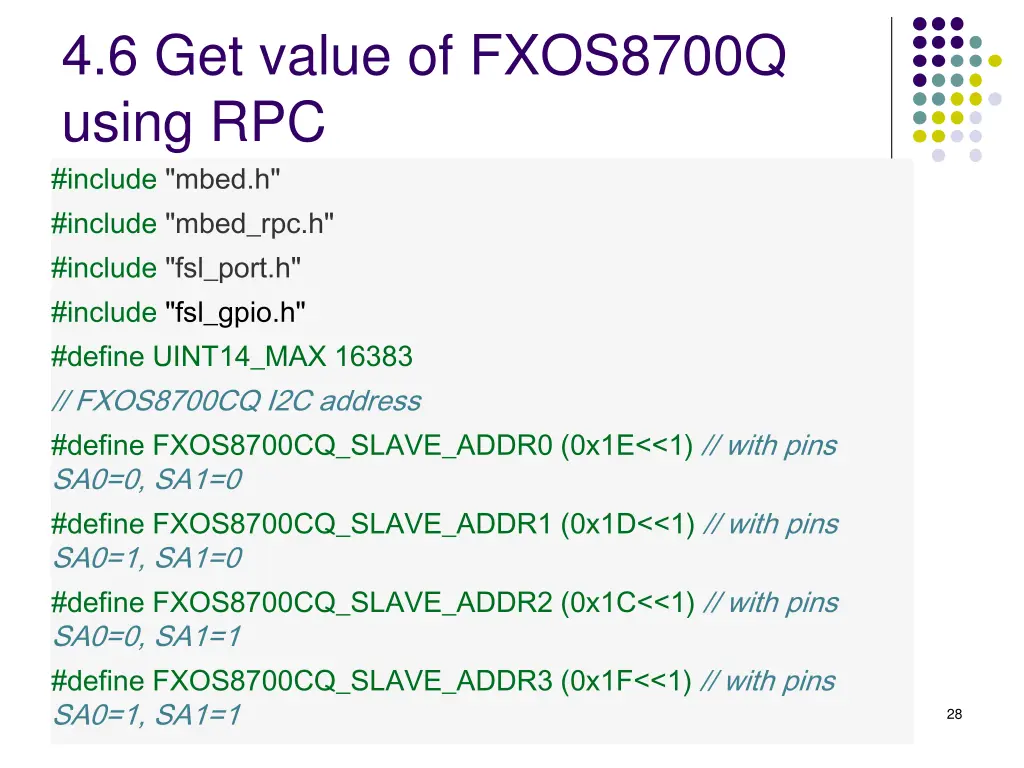 4 6 get value of fxos8700q using rpc include mbed