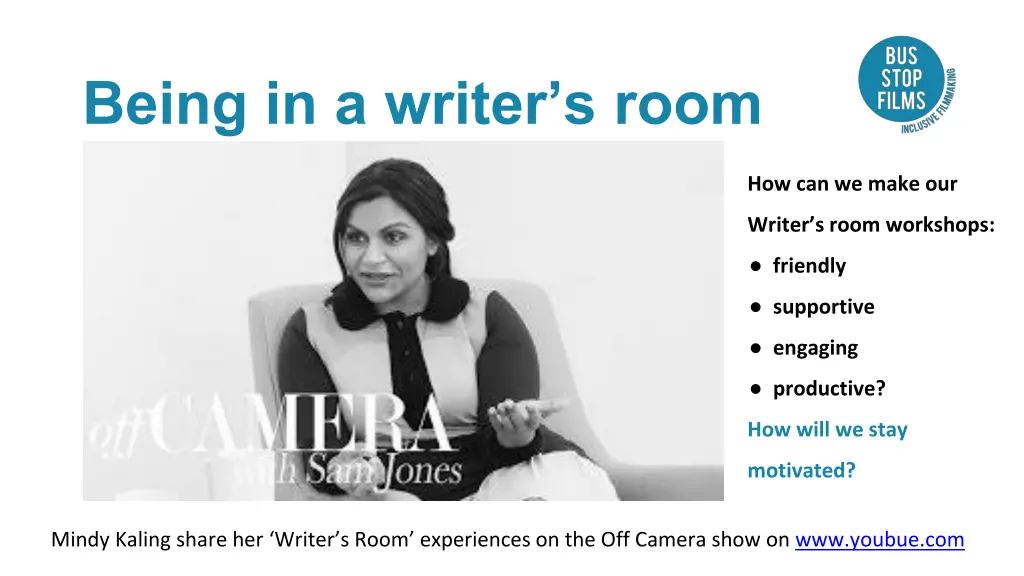 being in a writer s room