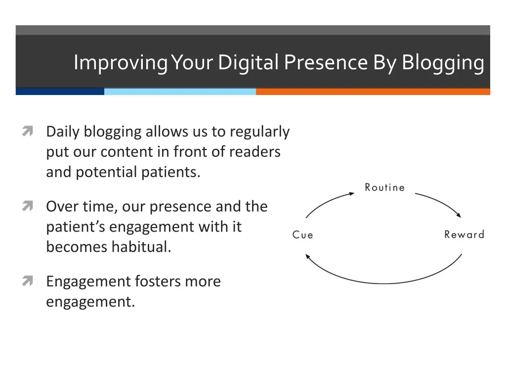 improving your digital presence by blogging