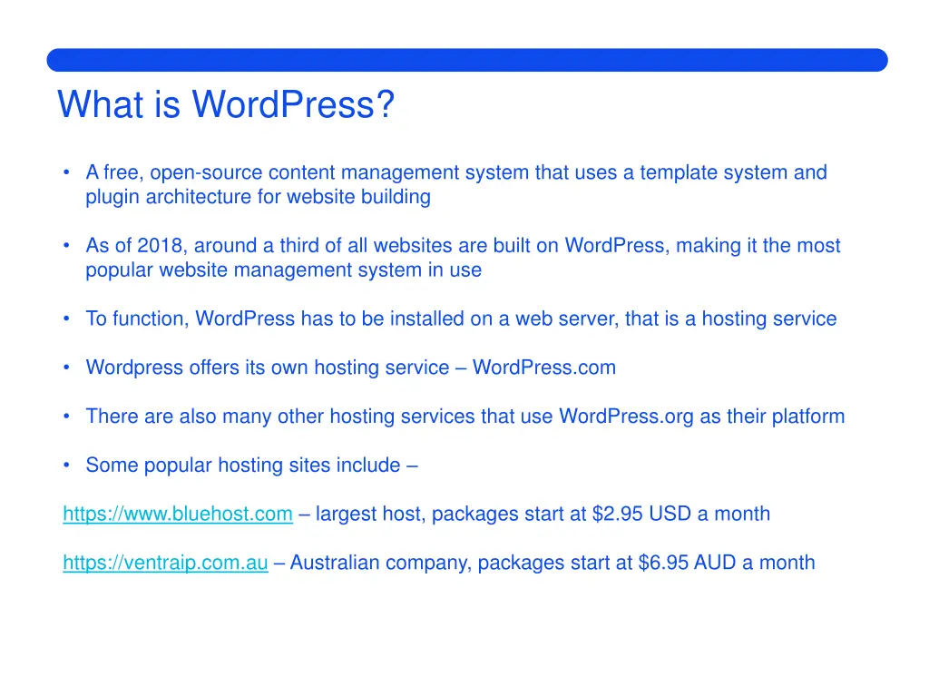 what is wordpress