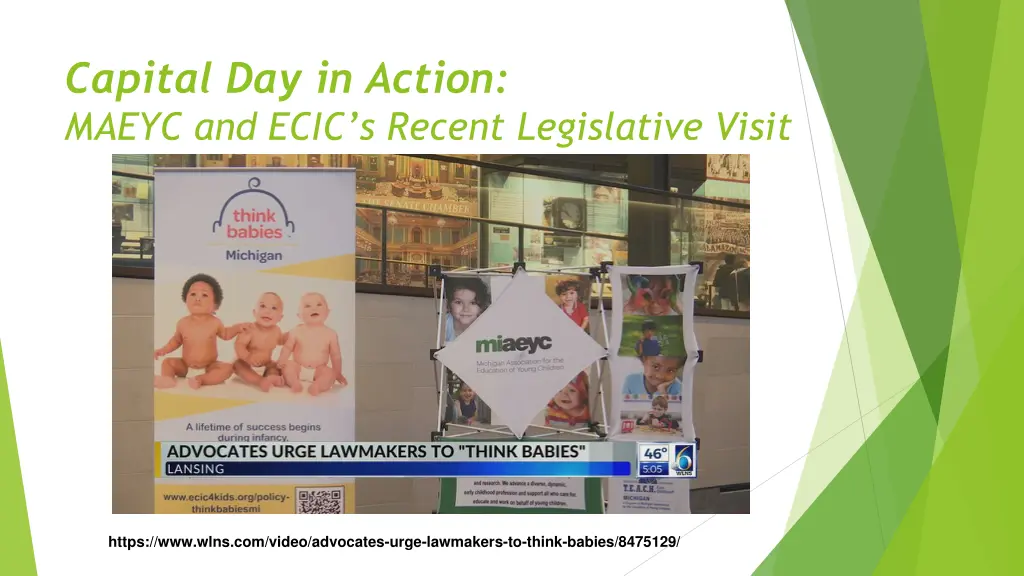 capital day in action maeyc and ecic s recent
